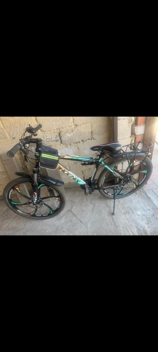 Велосипед Велосипед Phoenix Tornado Plus 21SP (KZMTBSF17R26S21SHDBBY)