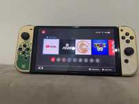Nintendo Switch Oled + 256gb SD, прошитый