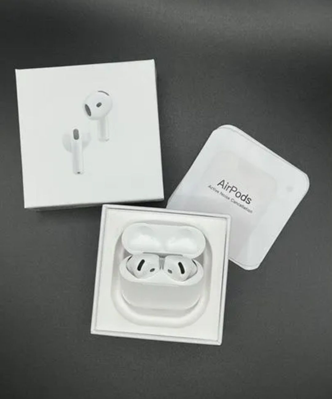 Airpods 4 Airpods 3 Airpods pro2 с шумоподавлением Эрподс Эйрподс про