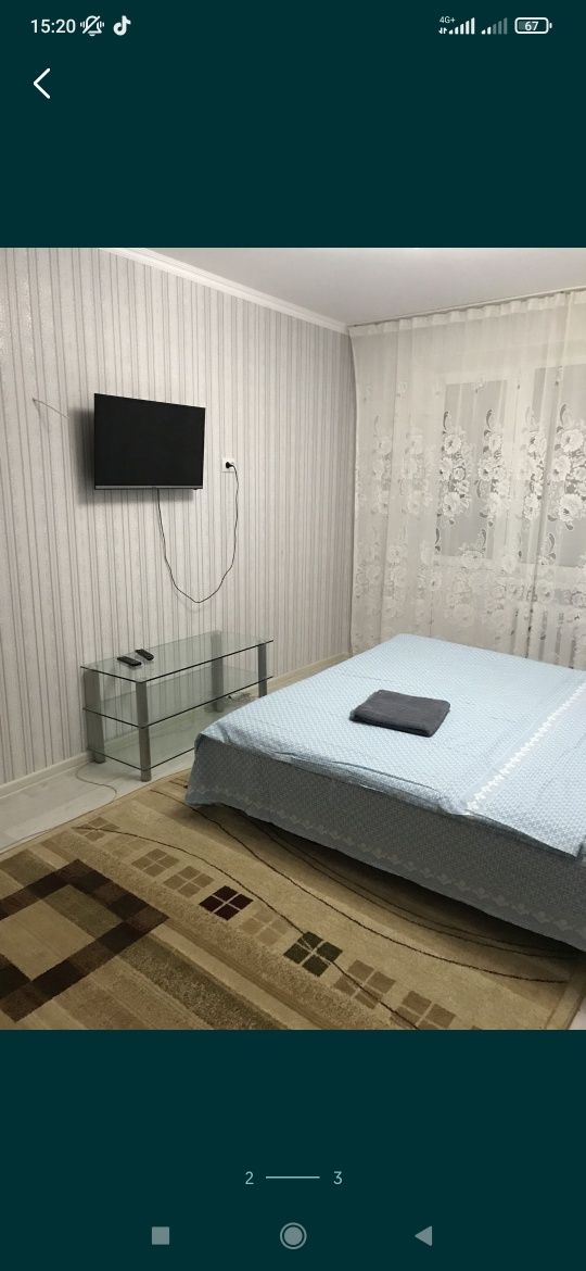 Сдам квартиру в 6 мкр-оне. Чистая , непрокуренная.