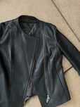 Кожанная куртка massimo dutti