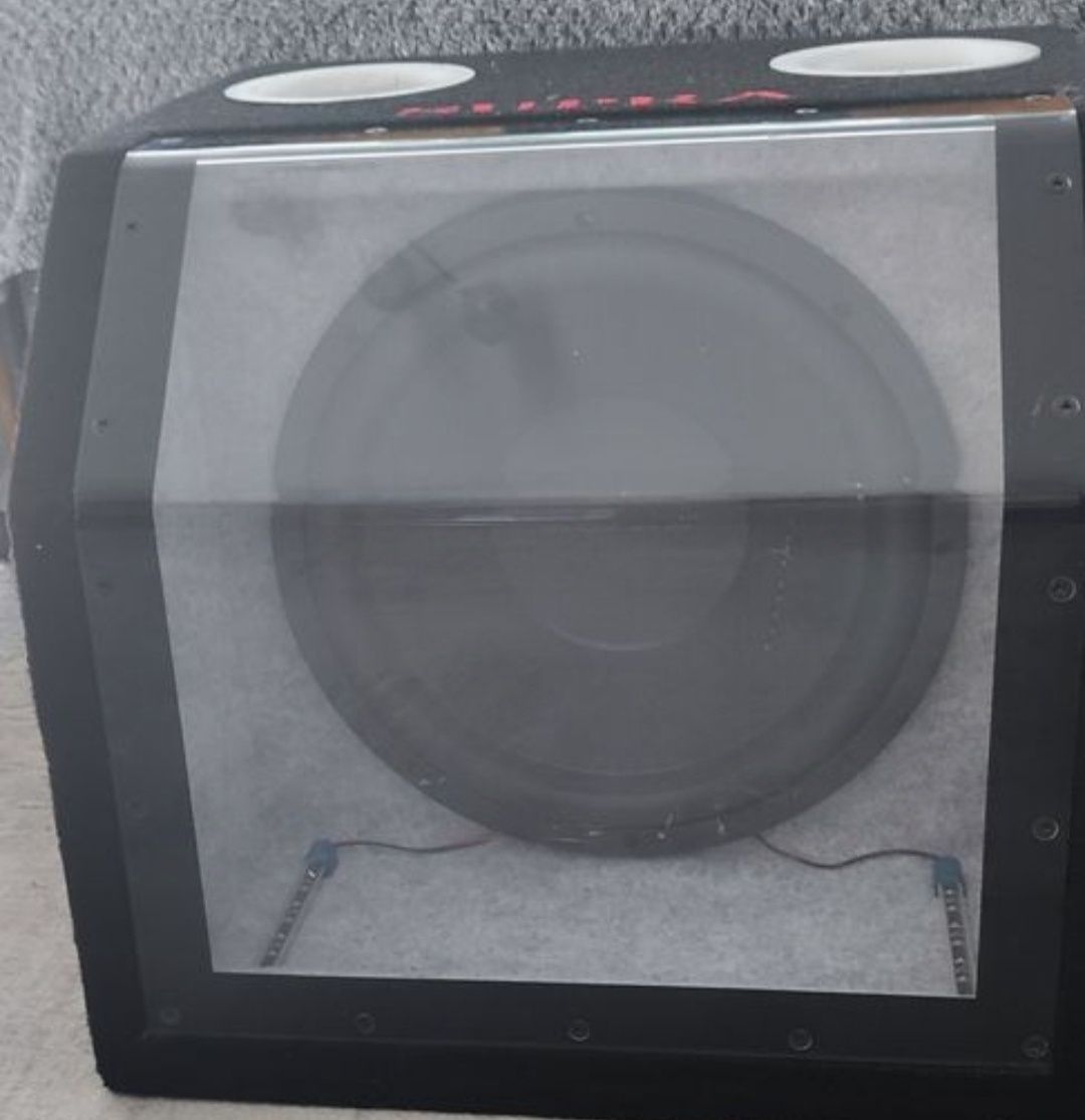 Сабвуфер Supra SRD-303A со встроенным уселителем