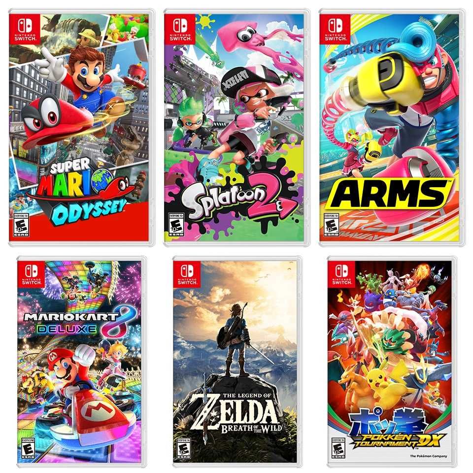Игры Nintendo Switch, только для прошитых (чипированных)!