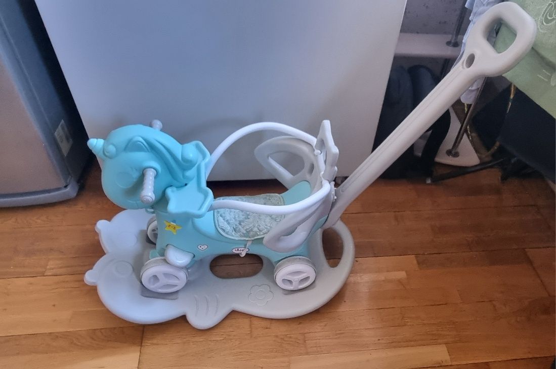 Лошадка Качалка 3в одном