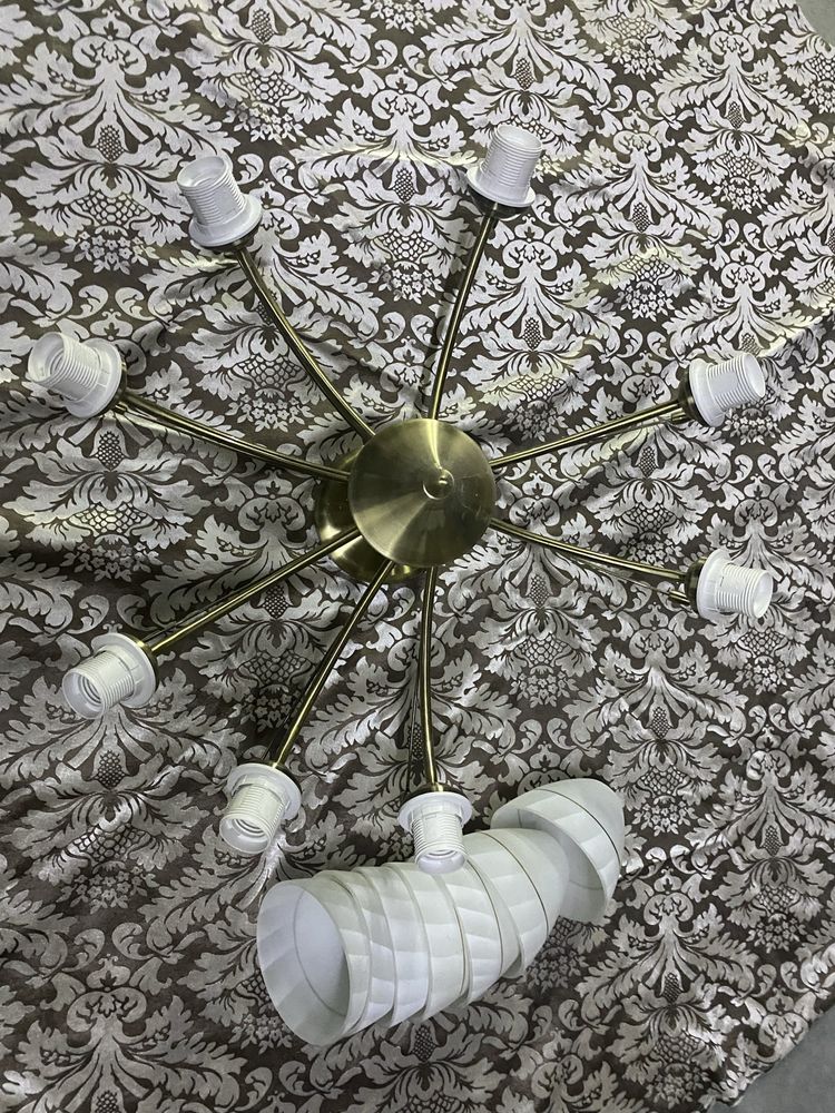 Люстра 8 рожковая