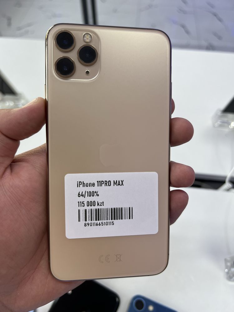 Iphone 11pro max 64gb 100%