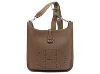 Hermès Evelyn 3 PM Etoupe Сумка через плечо Taupe