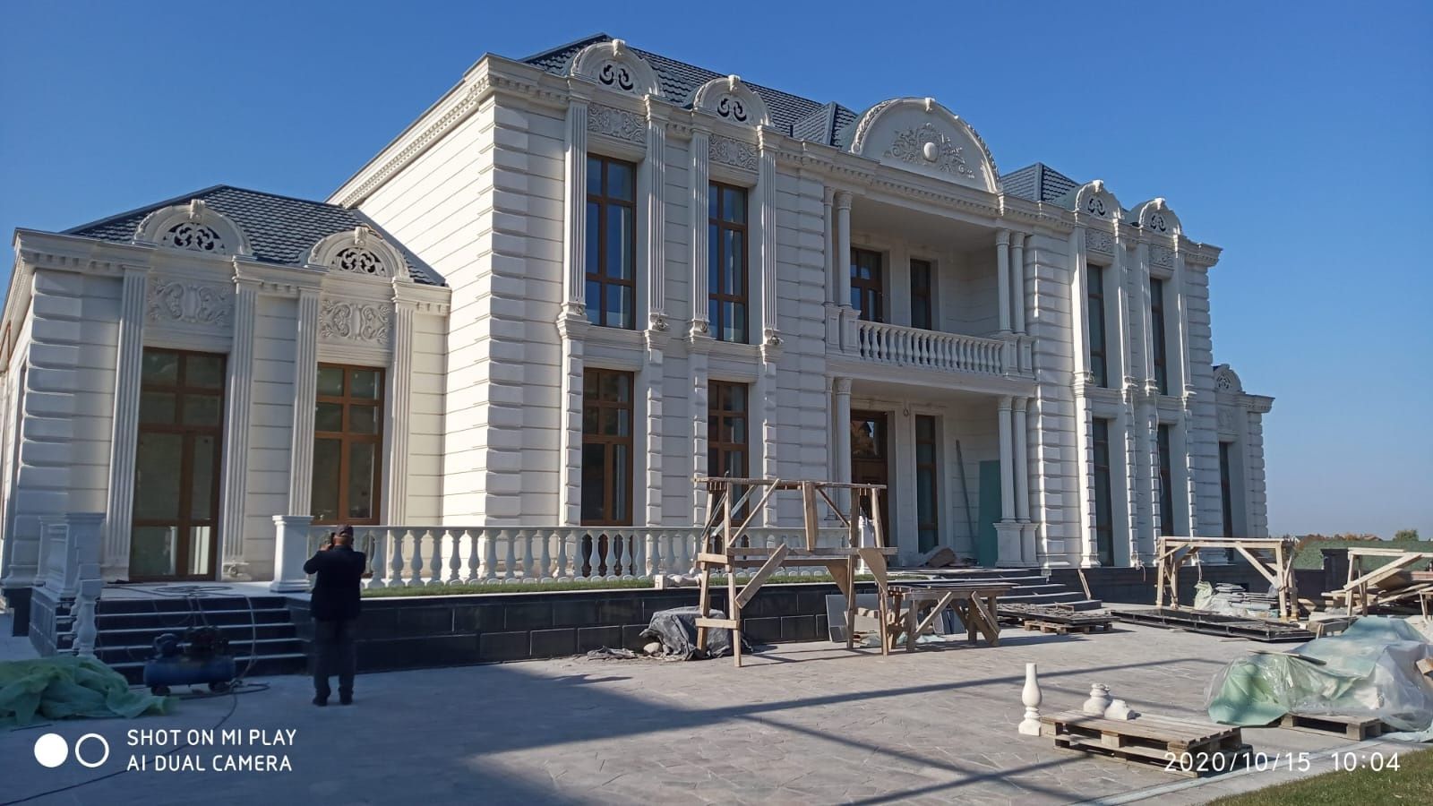 Фасадные работы.
