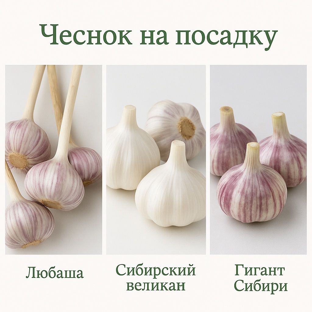 Сортовой чеснок на посадку