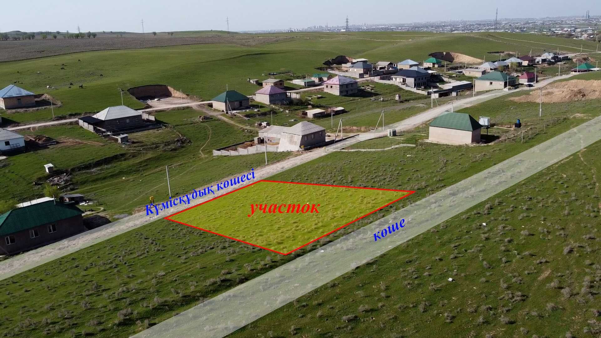 мкр Қарабастау, Күмісқұдық көшесі, участок №019- 10 соток
