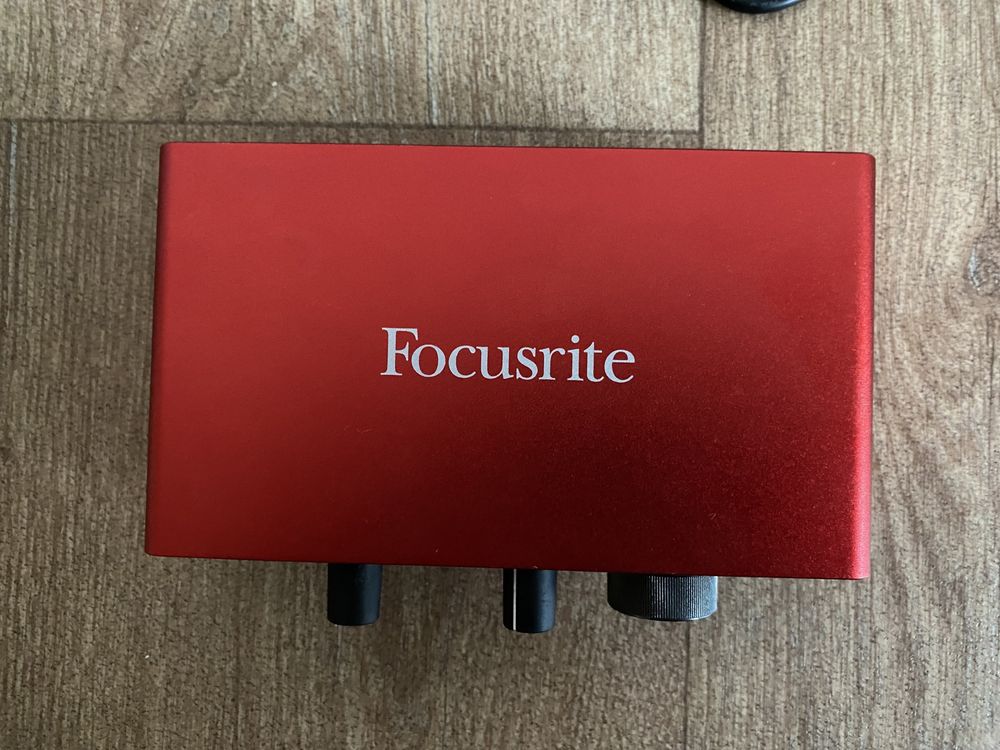 AT2020 + Focusrite Solo + DT 900 PRO X + стойка + XLR