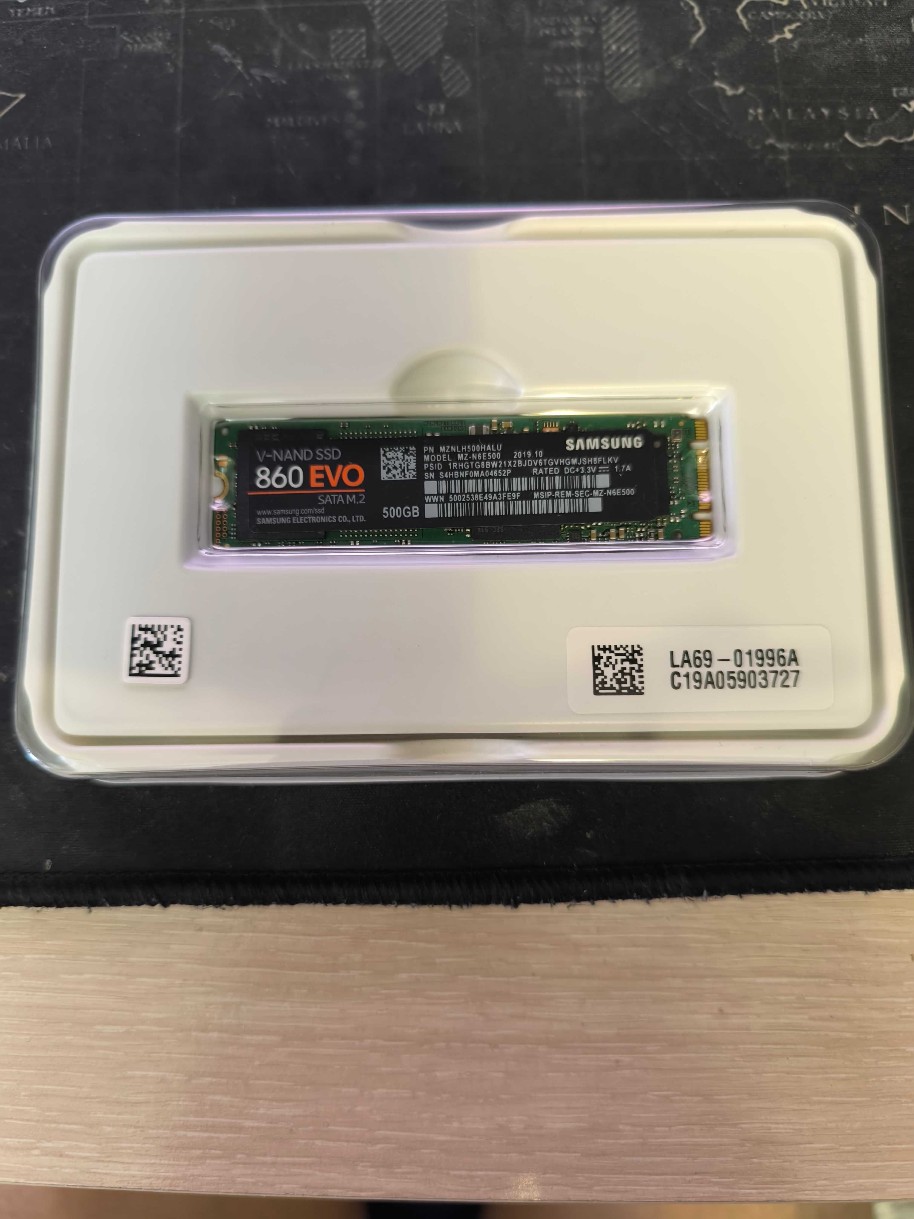Samsung 860 EVO, M.2 500 Gb