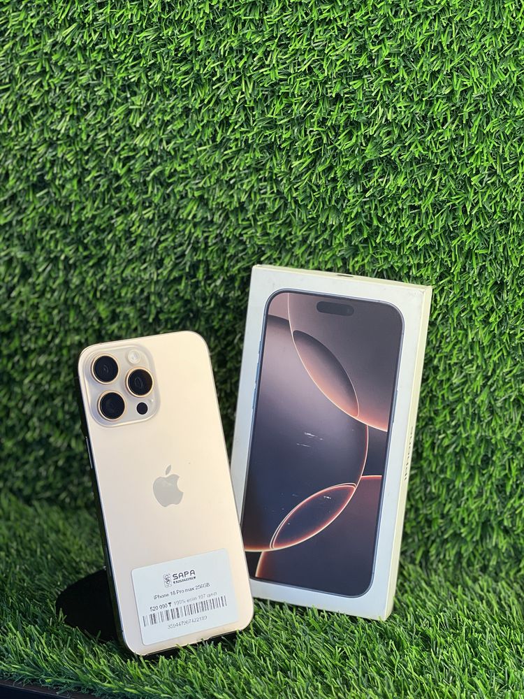 Iphone 16 pro max e-sim 256GB 100%