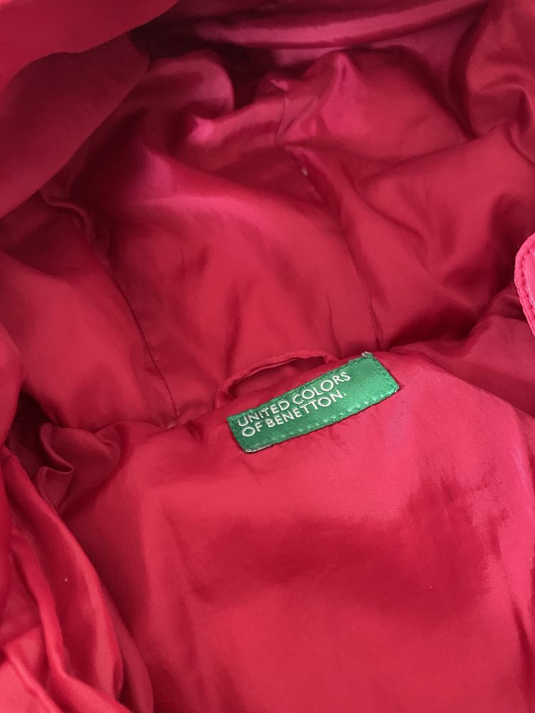 пуховик BENETTON