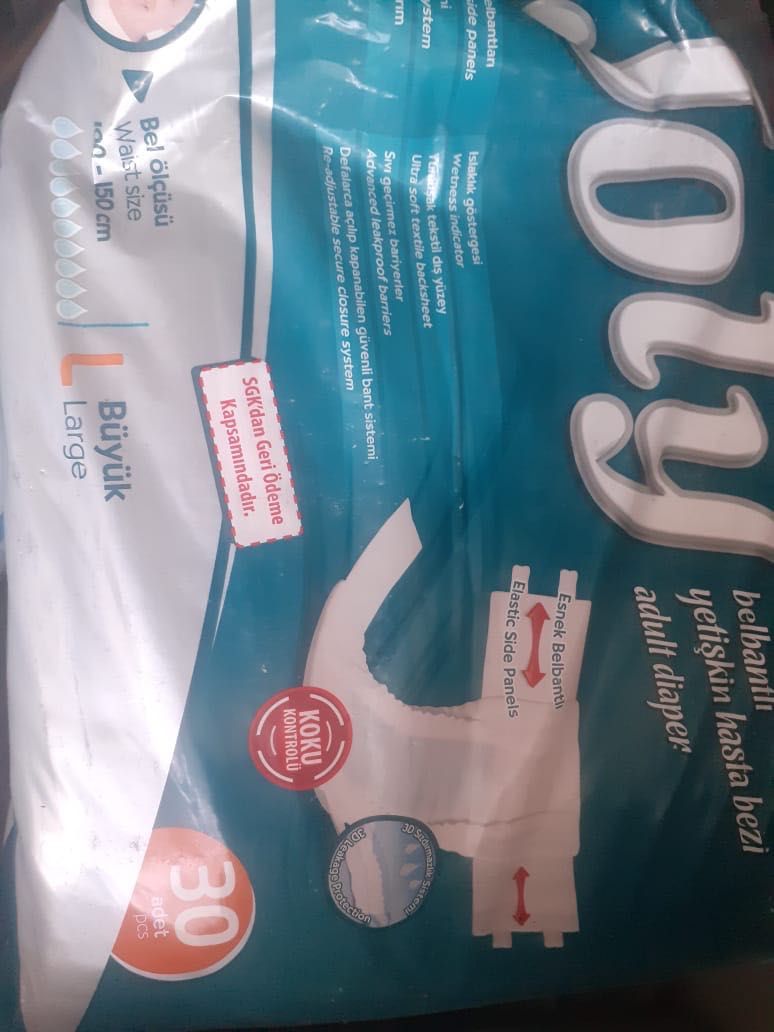 Joly Large подгузники для взрослых L 30 шт