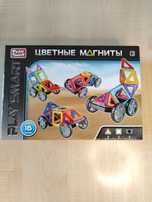 Конструктор Play Smart Цветные магниты 16 штук
