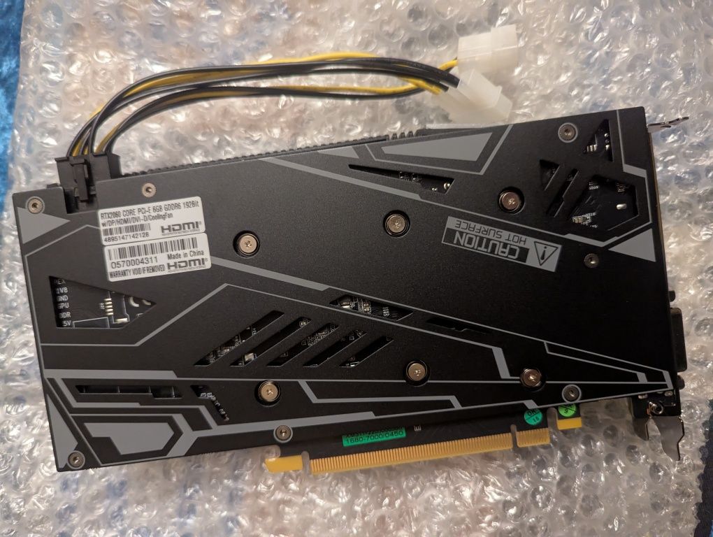 Видеокарта KFA2 GeForce RTX 2060 6 gb