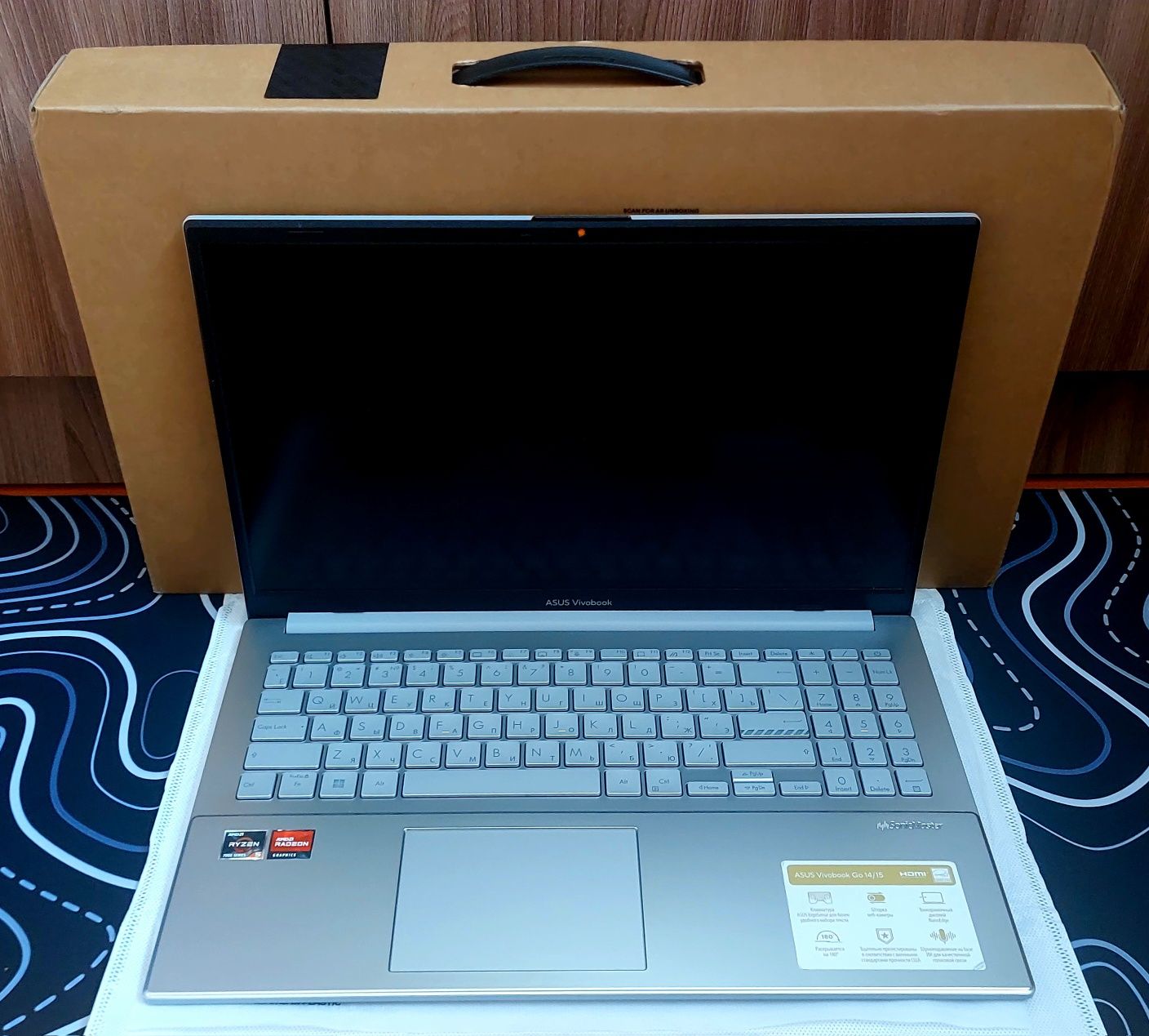 Asus VivoBook Go 15 2024! ssd 512,ozu16 Ультрабук!