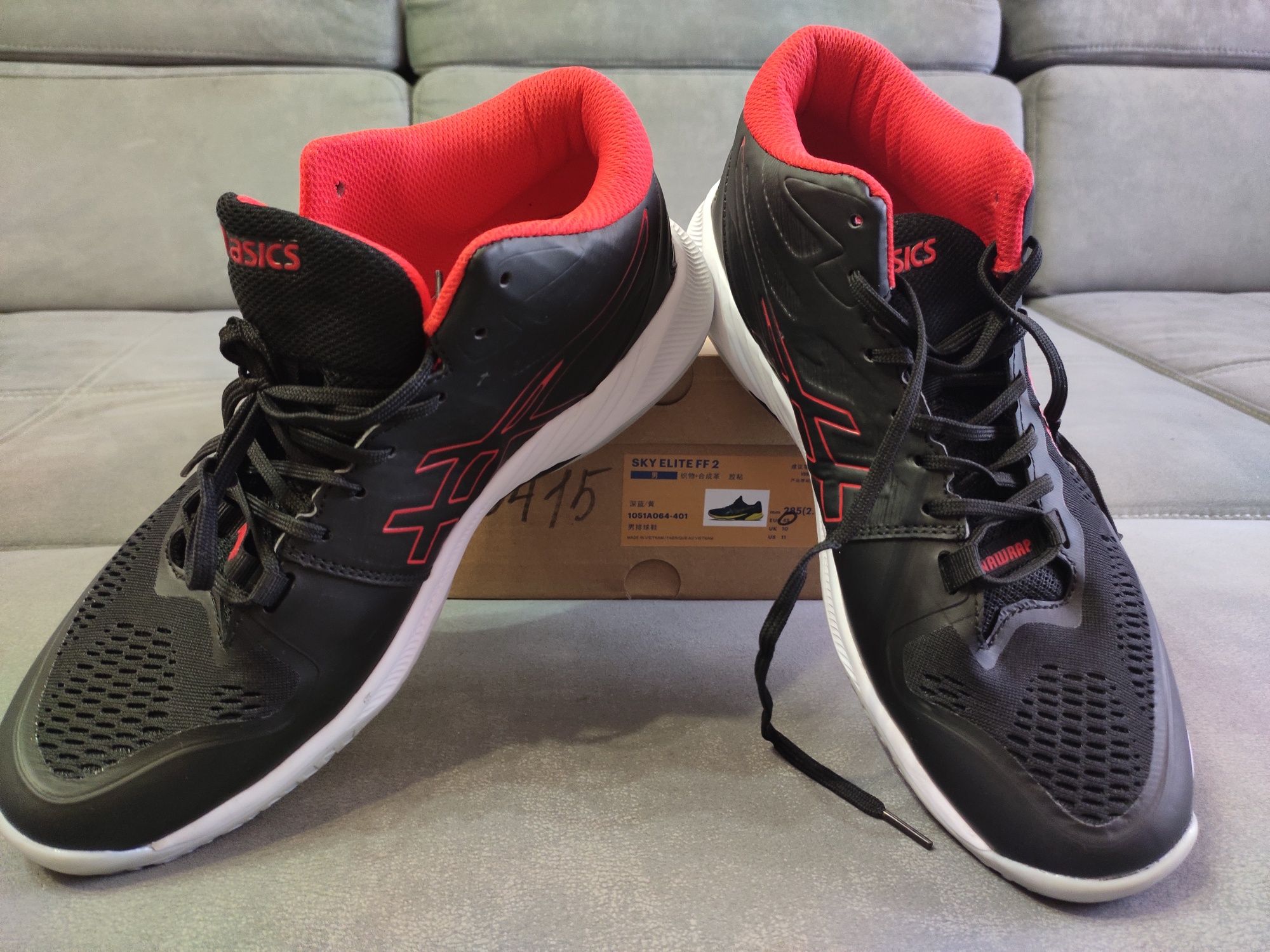 кроссовки asics gel tactic / sky elite