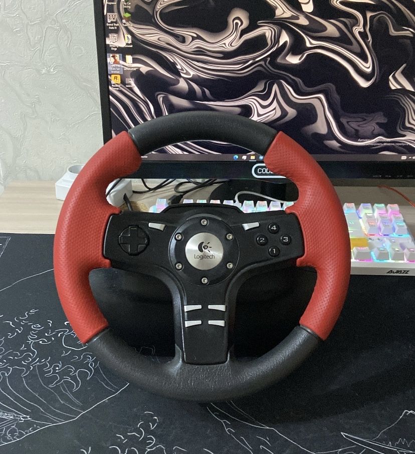Игровой руль Logitech Formula Force Ex