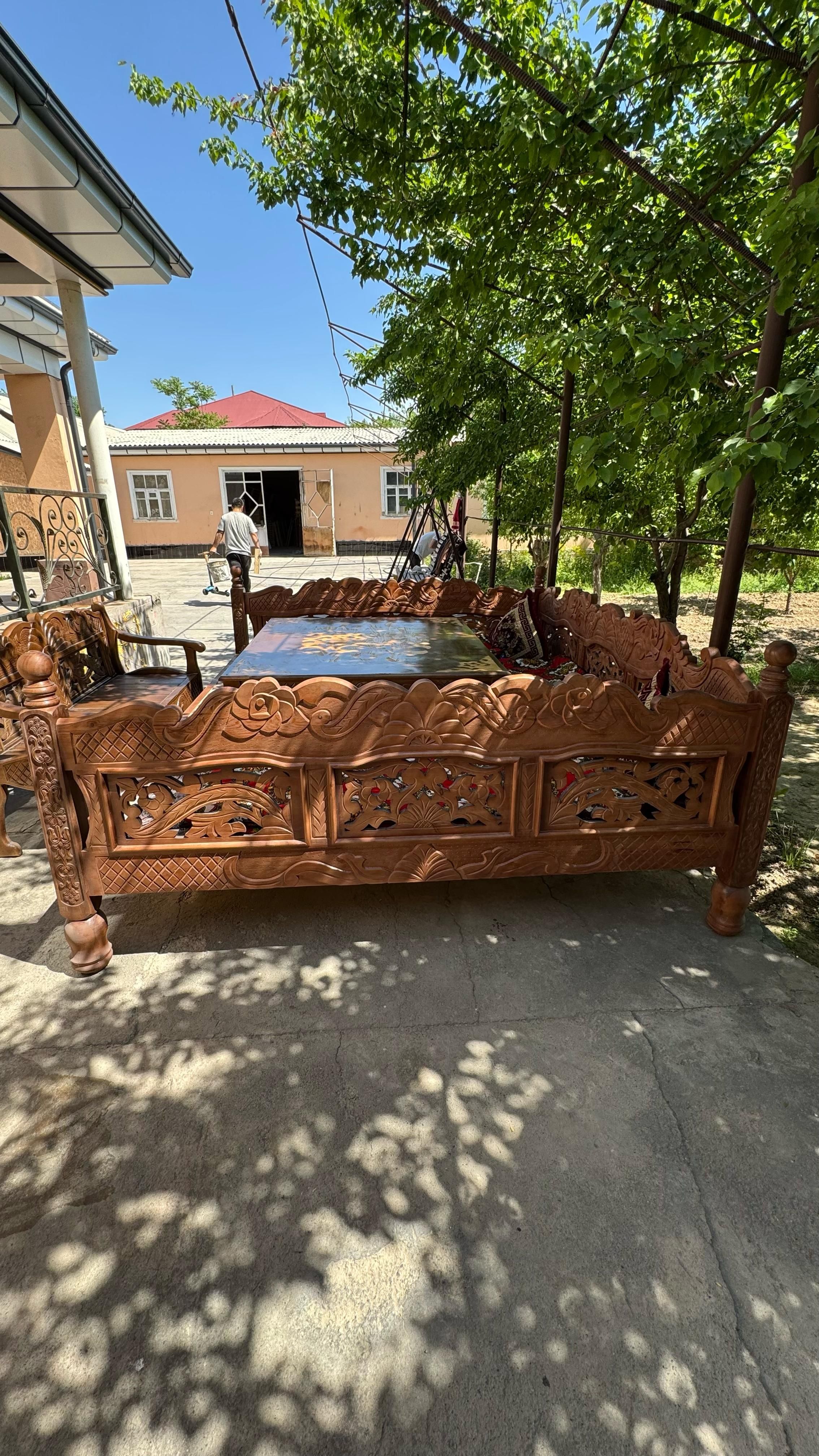 Топшан чайхана деревянные тапшаны топчан беседки 31Н