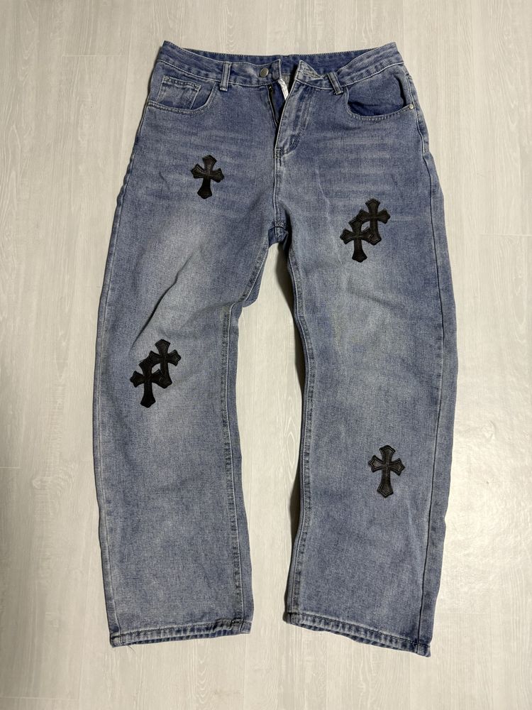 chrome hearts джинсы