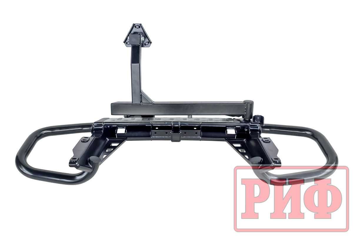 Бампер РИФ силовой задний Toyota Land Cruiser Prado