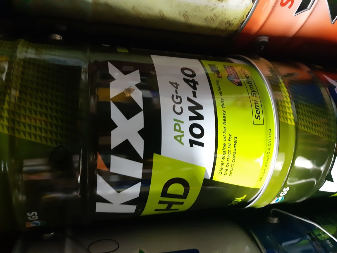 Моторное масло kixx 10w40 20л дизельное.