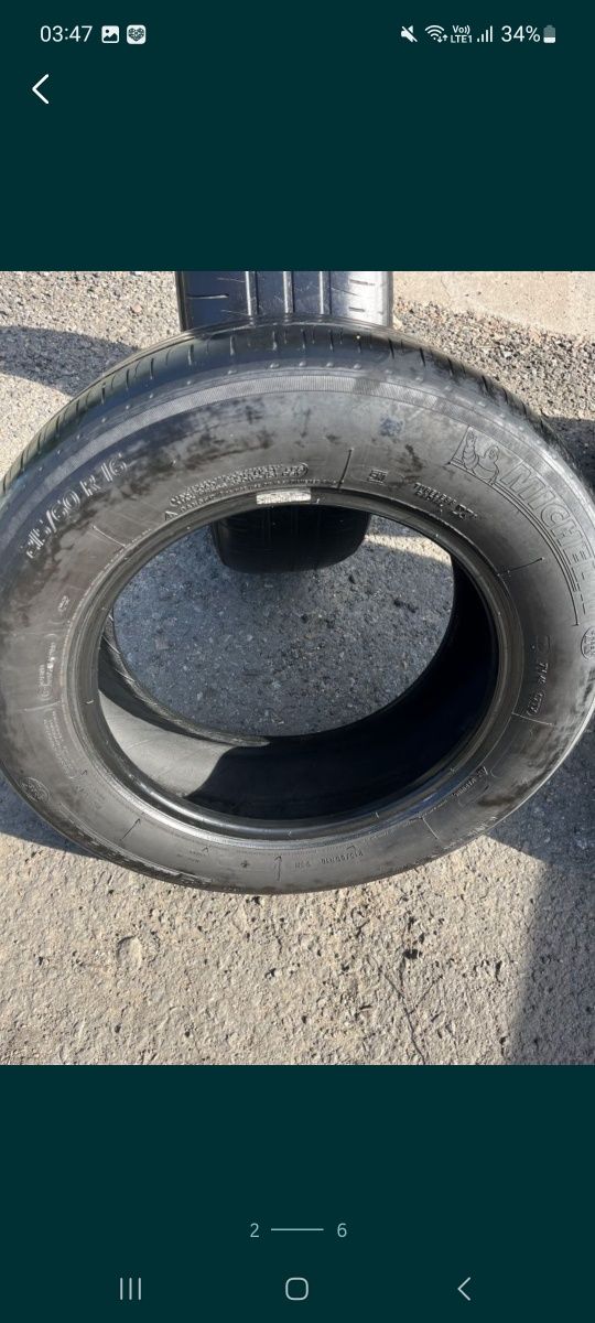 Резина michlen 215 60 r 16