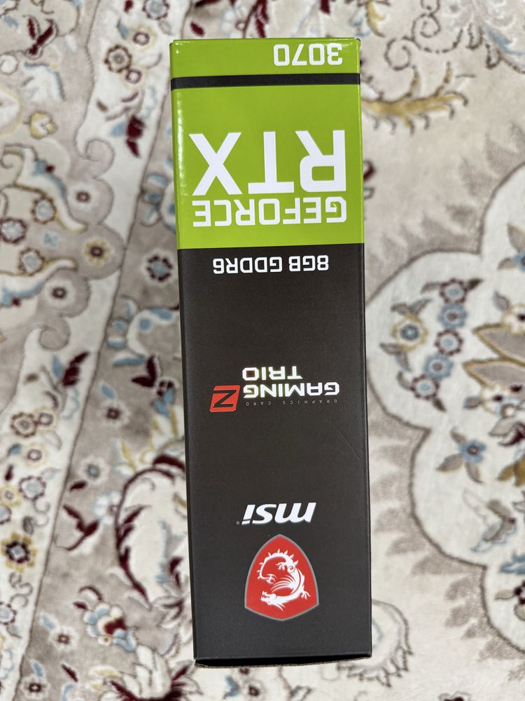 Видеокарта msi GeForce 3070 gaming z trio