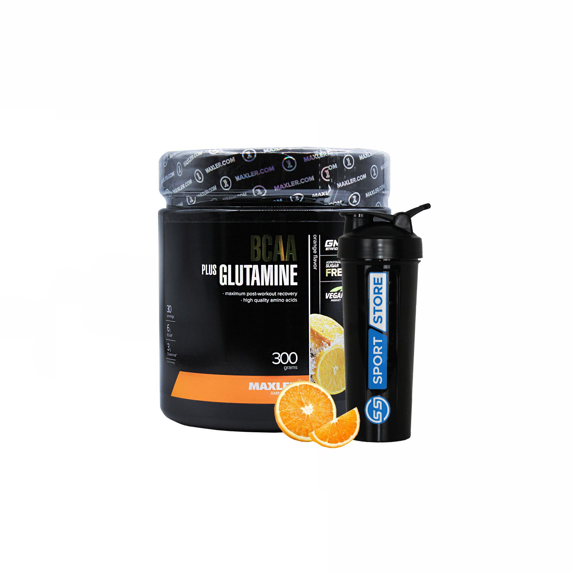 BCAA+Glutamine Maxler 30 порций 300 гр