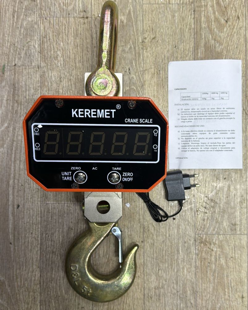 Крановые весы с пультом 3,5,10 тн