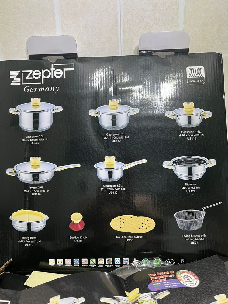 Оригинальный Набор Кастрюль от компании ZEPTER