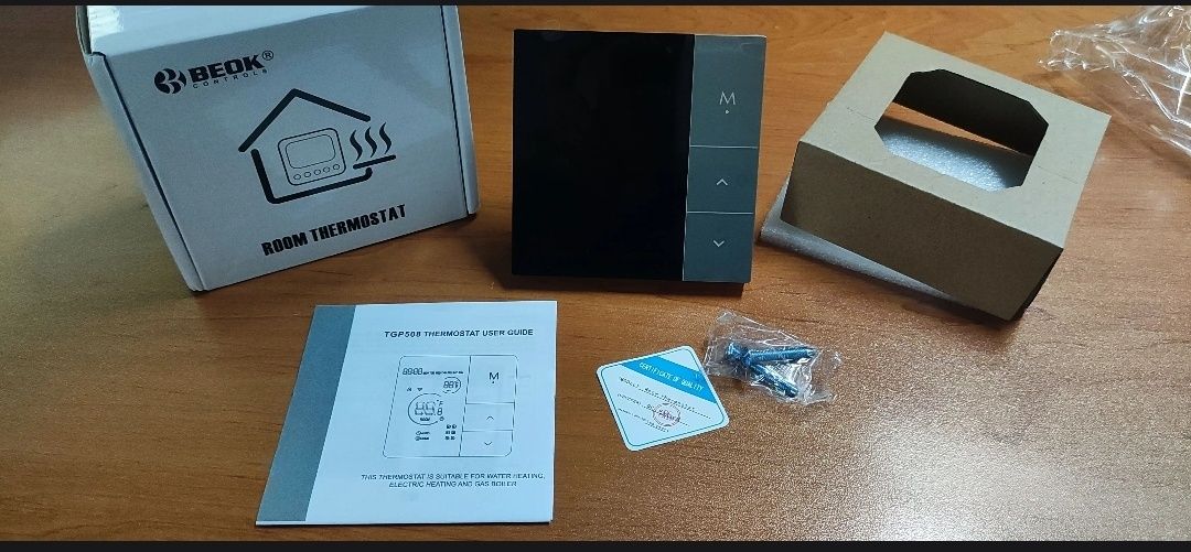 Термодатчик с Wi-fi терморегулятор, термостат для теплых полов