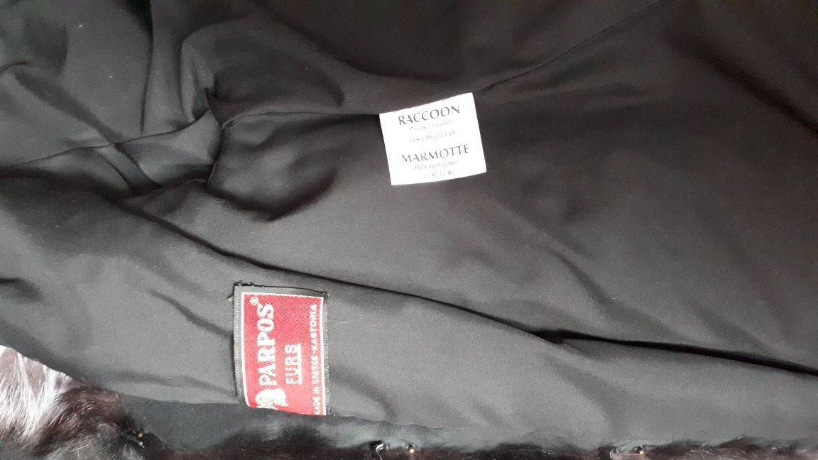 Продаю шубу енот.Шапка в подарок