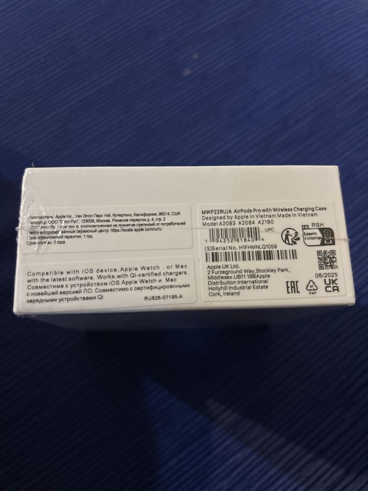 Airpods pro запечатанные