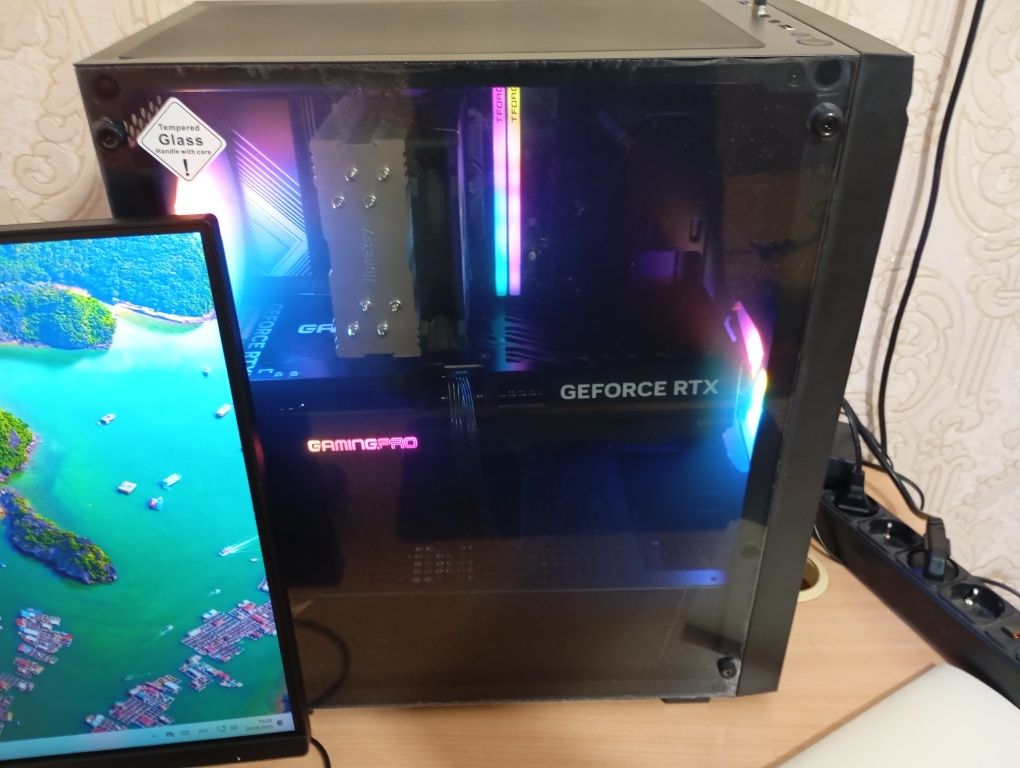ИГРОВОЙ ПК + МОНИТОР | RTX 5070 | Ryzen 5 7500f | 32ГБ DDR5 | SSD 1TB