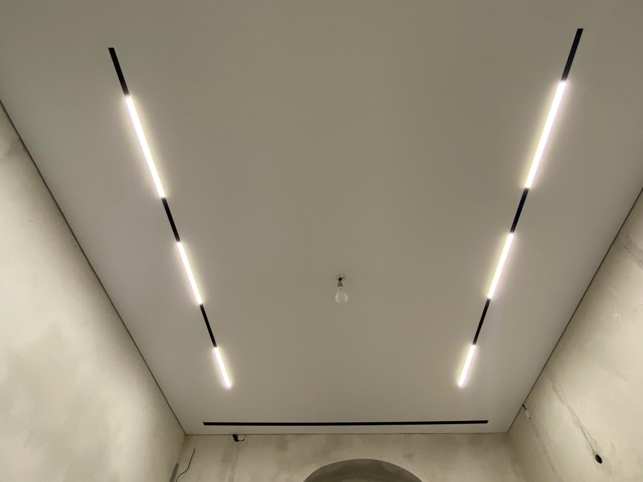 Натяжные потолки по 1500 тнг за м²