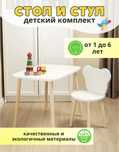 Комплект детский, стол и стул детский "Мишка" (1,5-6 лет).