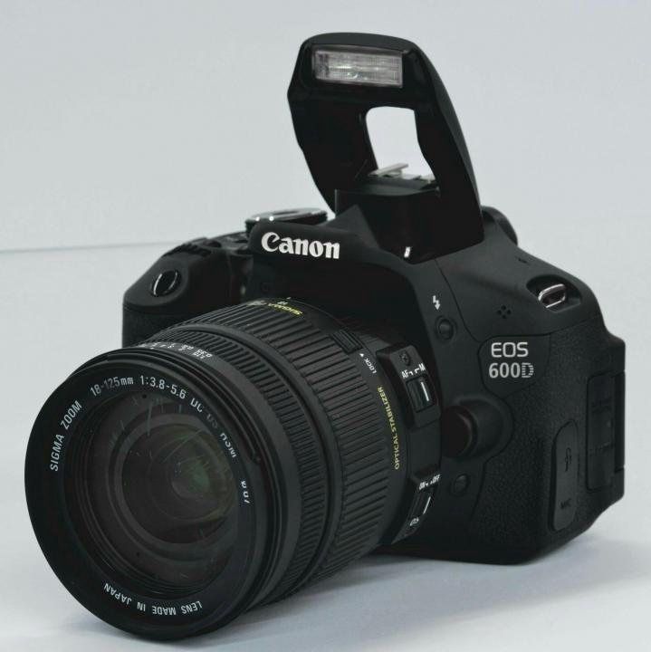 Canon 600d+2 объектива