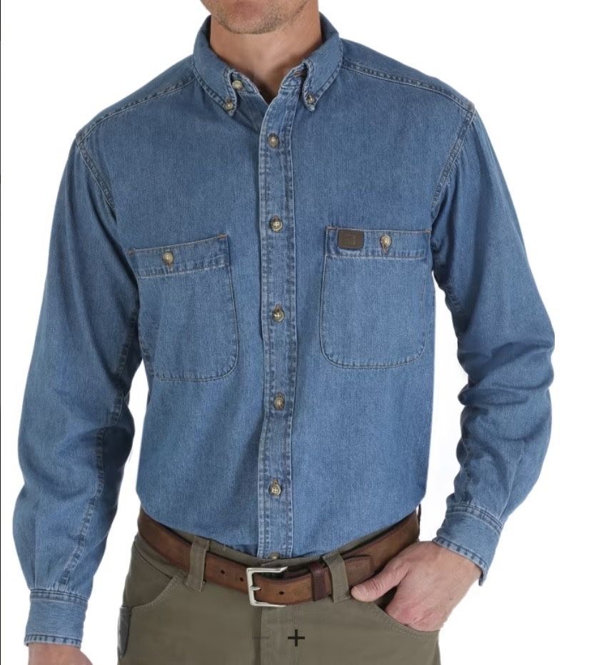 Продам мужскую рубашку Wrangler оригинал