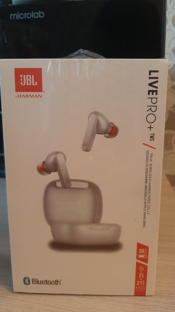 Продам беспроводные наушники Jbl live pro+