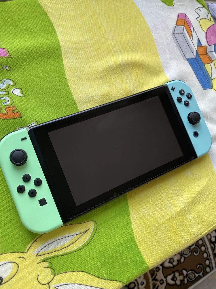 Обменяю прошитый nintendo switch animal crossing edition на стим дек