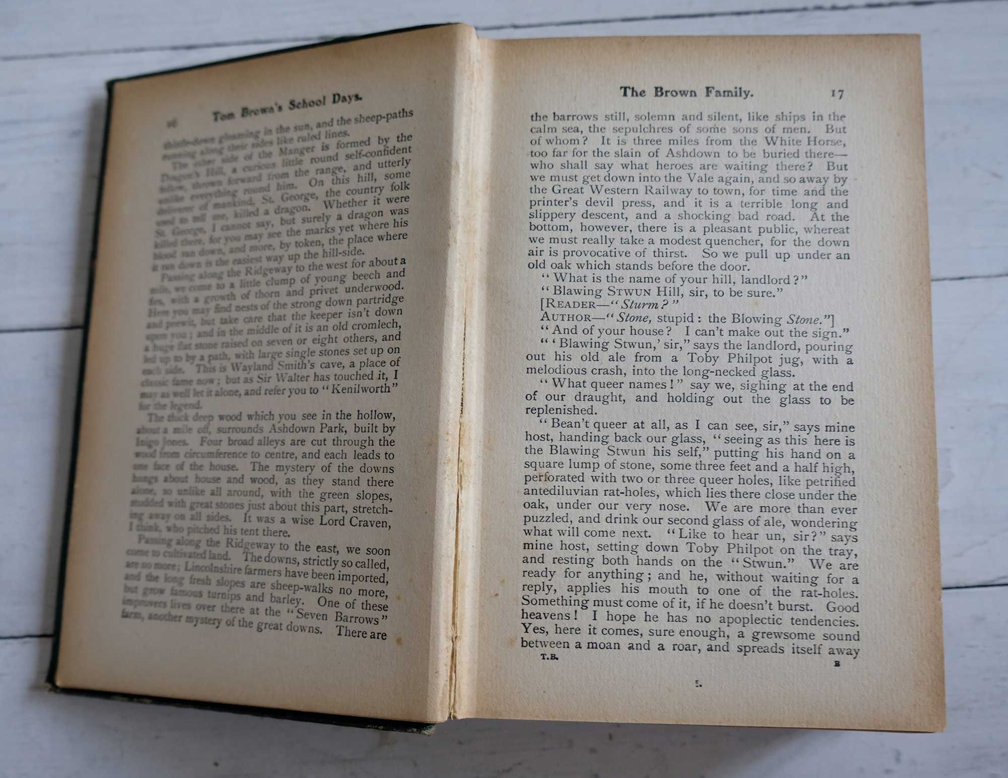 Thomas Hughes - Tom Brown's School Days антикварная книга