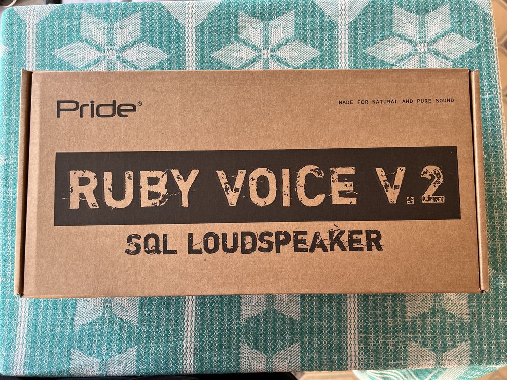Колонки (динамики) Pride Ruby Voice 6.5 v2. 150W. R16. Новый.