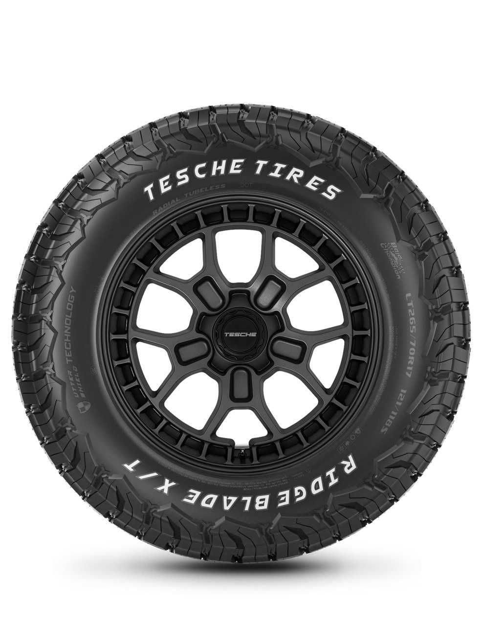 275/65R18 LT 119/116R 10PR  — TESCHE RIDGE BLADE X/T
