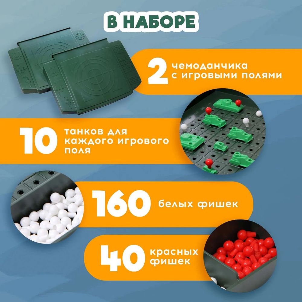 Настольная игра танковый бой