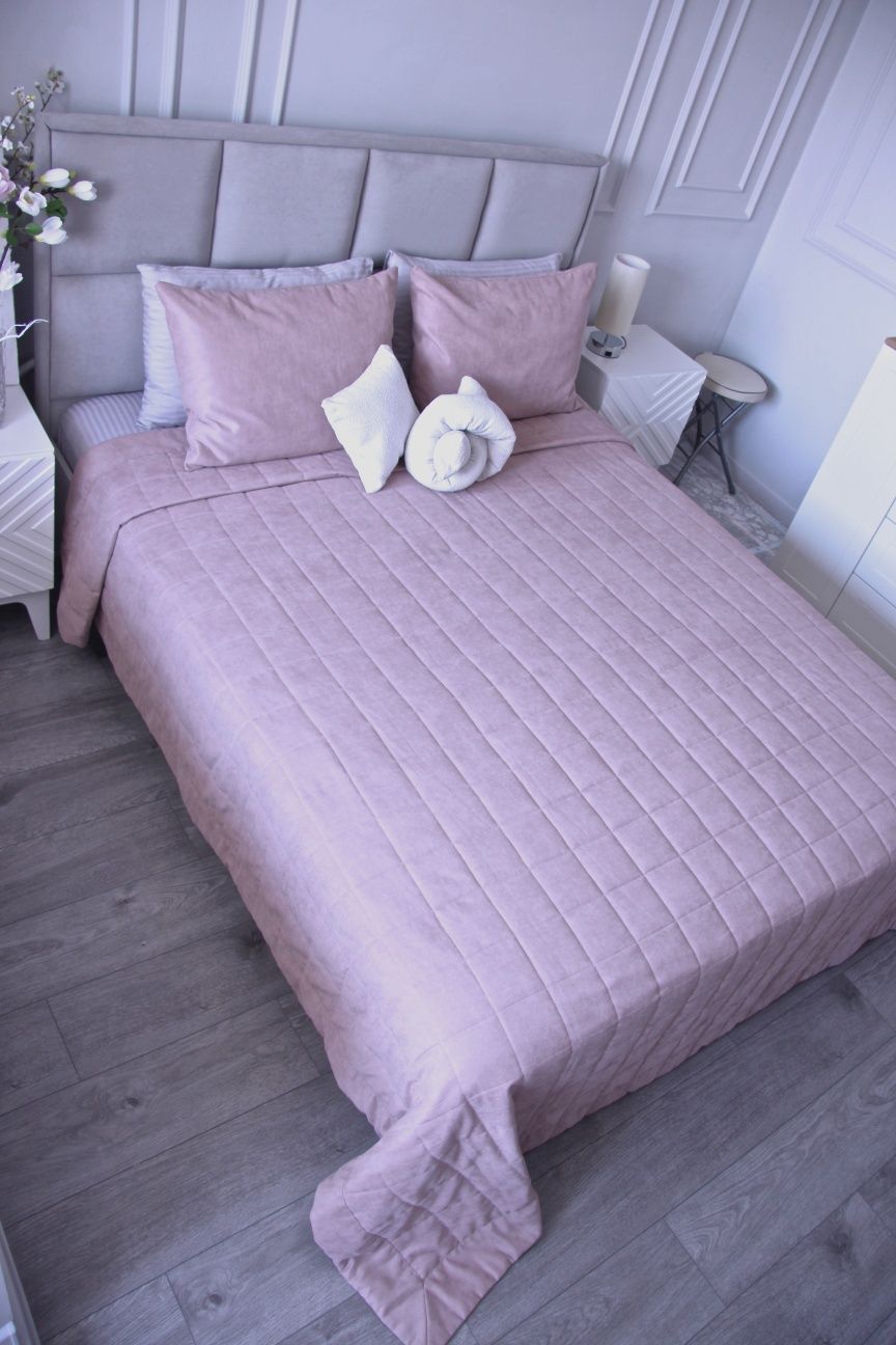 Новая кровать 160х200 двуспальная, серая, велюр