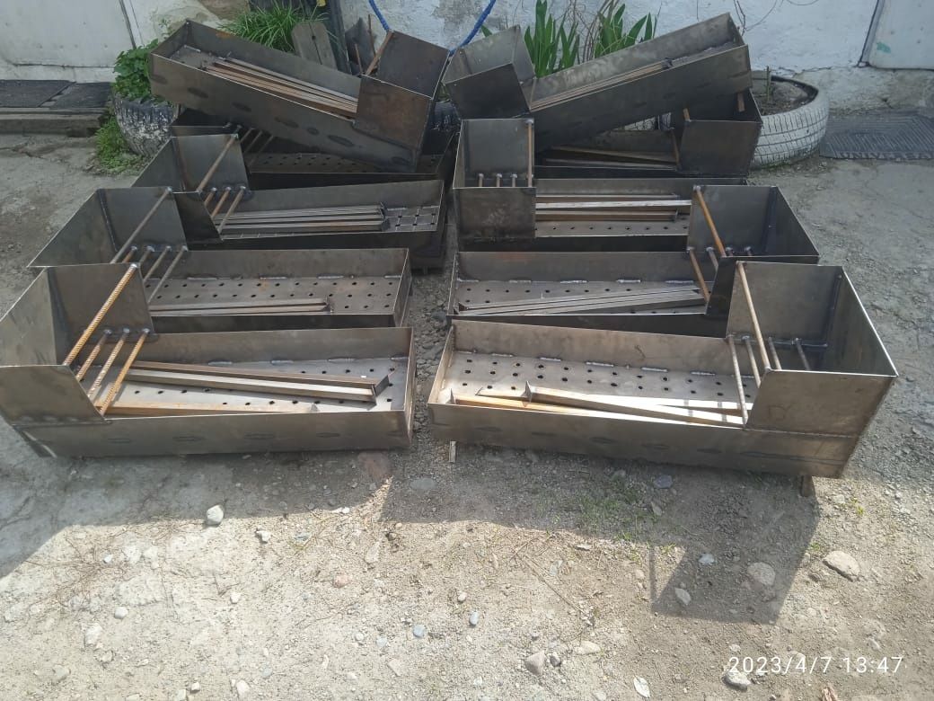 Мангалы для шашлыка 80 × 30 новые
