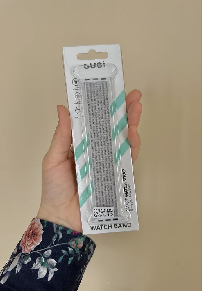 Ремешок силиконовый для часов Apple Watch 38/40/41 mm!